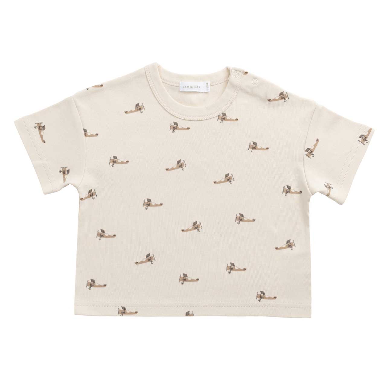 Jamie Kay Pima Cotton Wesley Tee 3-4Y